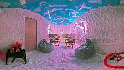 Интерактивная Соляная комната Innovator Salt Room Grand (игры на полу)  +  монтаж ( 21 м кв)