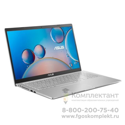 Ноутбук ASUS X515JA-EJ2218 Core i7 1065G7/8Gb/SSD512Gb/15.6"/FHD/IPS/noOS/silver (90NB0SR2-M001W0) (555001) 📺 в Москве