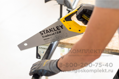 Ножовка по дереву STANLEY TRADECUT 380 мм 7 TPI STHT20348-1 [STHT20348-1]