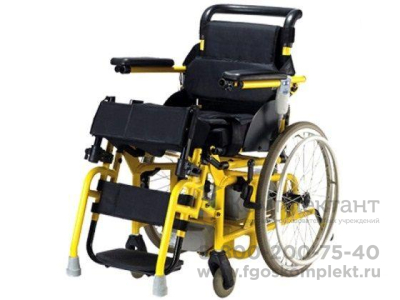 Механическая детская кресло-коляска с вертикализатором HERO 3-K LY-250-130K арт. MT21769 