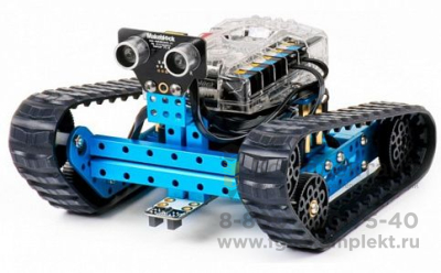 Робототехнический набор mBot Ranger Robot Kit (Bluetooth-версия), развивающий логическое мышление, умение следовать алгоритмам, способности анализировать  процессы