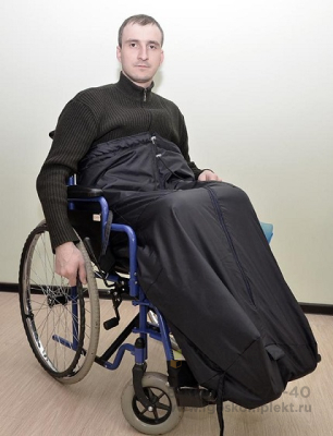 Чехол утеплённый для инвалидов-колясочников ЧК-02 арт.СиМ27292