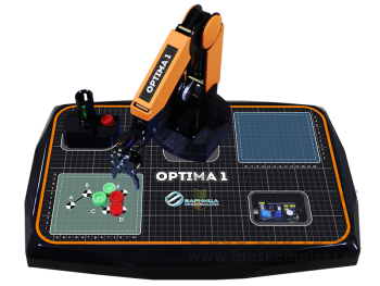 Установка по изучению роботизированных систем на базе робота-манипулятора "Optima" 1.03