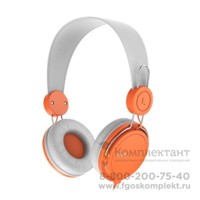 Audio series-Wired headphone HV-H2198d Grey+Orange
