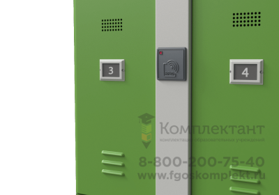 Шкаф для хранения мобильных телефонов Innovator на 8 ячеек с электронными замками 🪑 в Москве