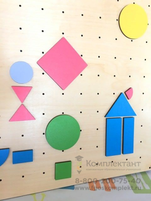 Панель «Геометрическая» для детских садов (ДОУ) купить по низким ценам
