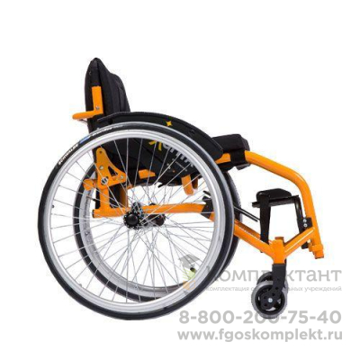 Кресло-коляска активная (спортивная) механическая с приводом от обода колеса Sagitta Арт. RX15393 