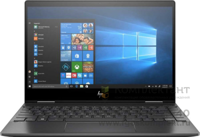 Ноутбук-трансформер HP Envy x360 13-ar0000ur, 13.3", IPS, AMD Ryzen 3 3300U 2.1ГГц, 8Гб, 128Гб SSD, AMD Radeon Vega 6, Windows 10, 6PS60EA, черный