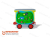 Бизиборд детский «Скорый поезд» (6 модулей) 