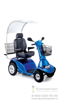 Кресло-коляска инвалидная электрическая (скутер 4-х колесный) LY-EB103-415 арт. MT10869 