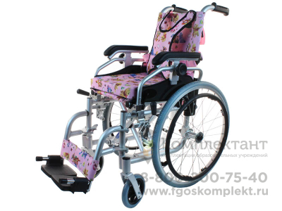 Кресло-коляска инвалидная детская складная, ширина сиденья 30 см LY-710-9C арт. MT26704 